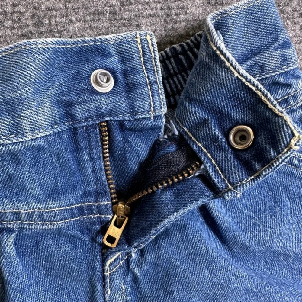 Vintage OshKosh Bgosh Toddler Girls Denim Skirt Medium Wash Blue Size 24M